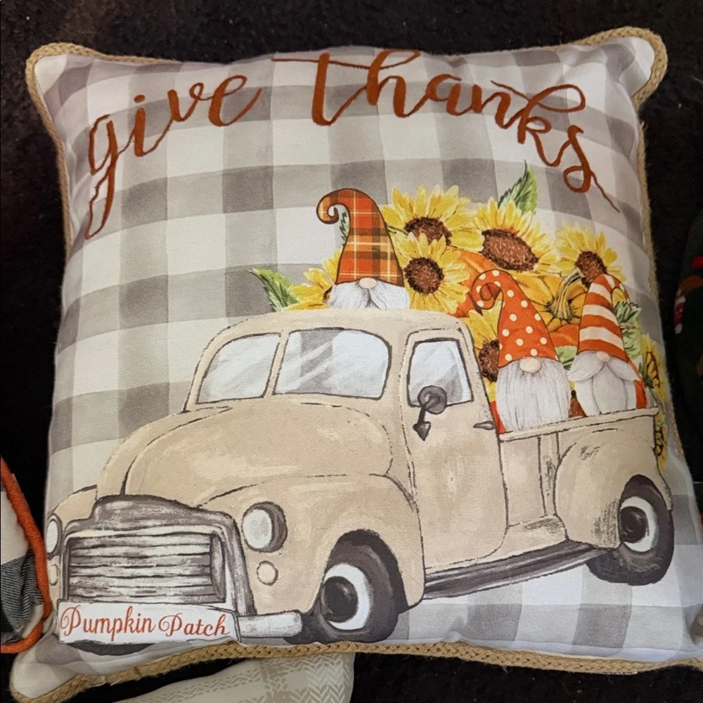 Autumn Harvest Decorative Pillow Set